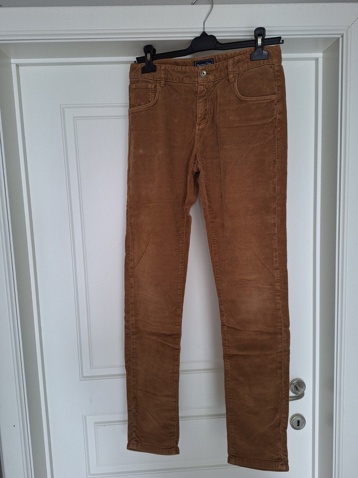Mooie velouren camel broek Massimo Dutti maat 13-14 jaar, Broek, Ophalen of Verzenden, Zo goed als nieuw, Jongen