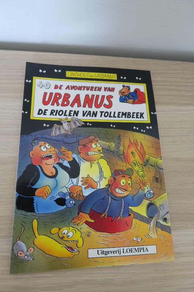 De riolen van Tollembeek- Urbanus, Gelezen, Linthout en Urbanus, Eén stripboek, Ophalen of Verzenden