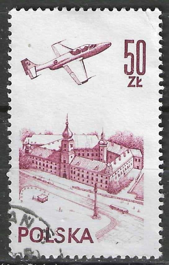 Polen 1978 - Yvert 58PA - Aeronautica - TS-11 Iskra (ST), Verzenden, Polen, Gestempeld