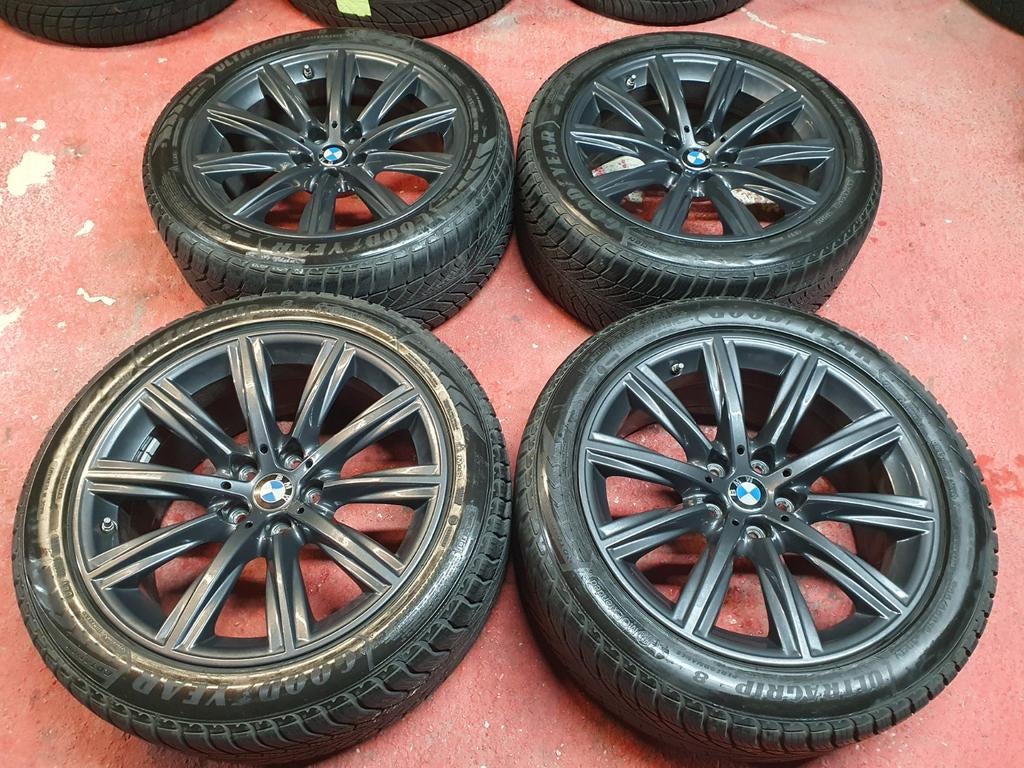 Jantes BMW origine 18" kit hiver NEUF série 5 G30 G31 5x112, Autos : Pièces & Accessoires, Pneus & Jantes, Neuf, Pneus et Jantes