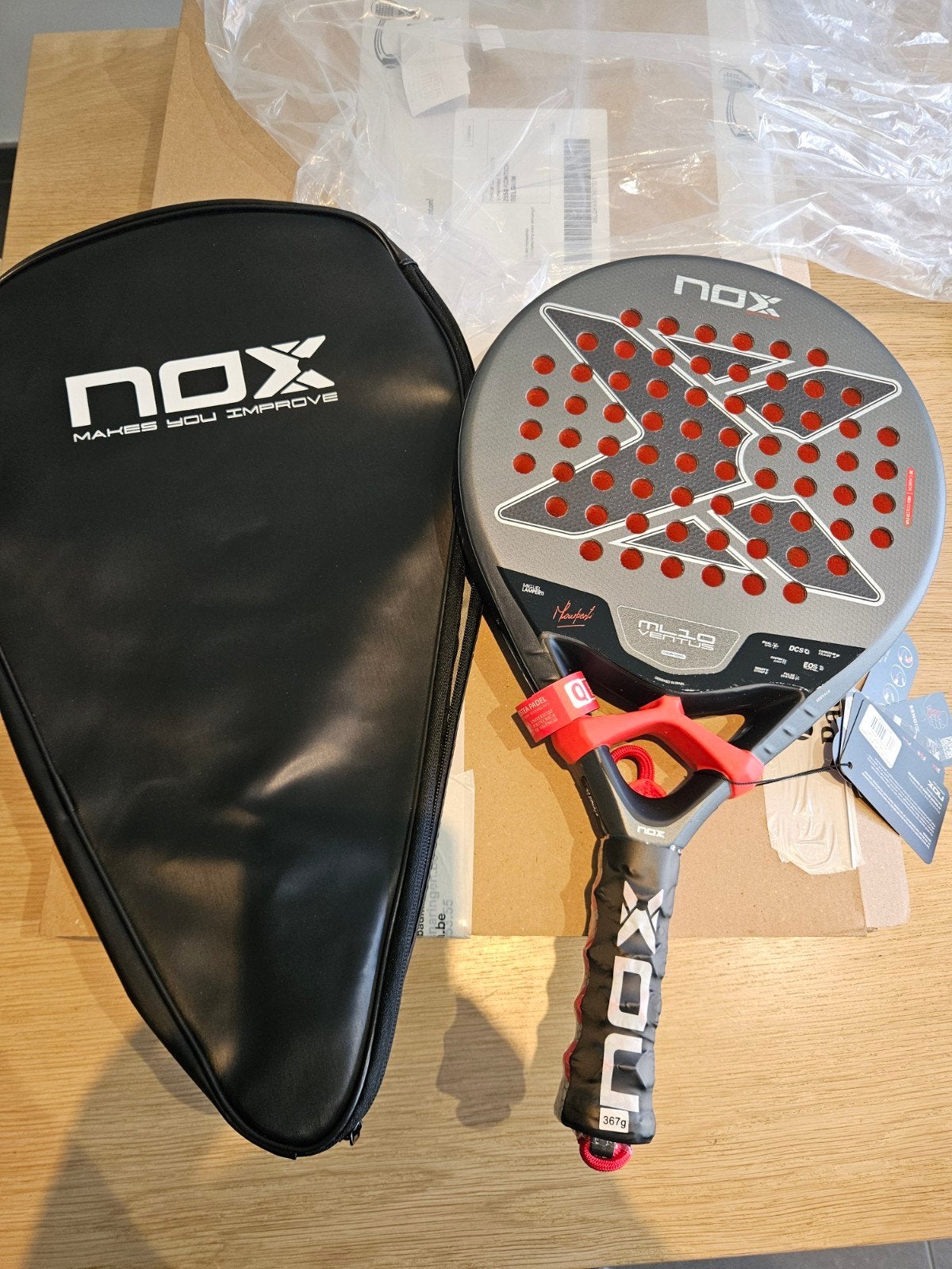 Nox ml10 ventus control 3k 2026, Sport en Fitness, Padel, Ophalen of Verzenden, Nieuw, Padelracket