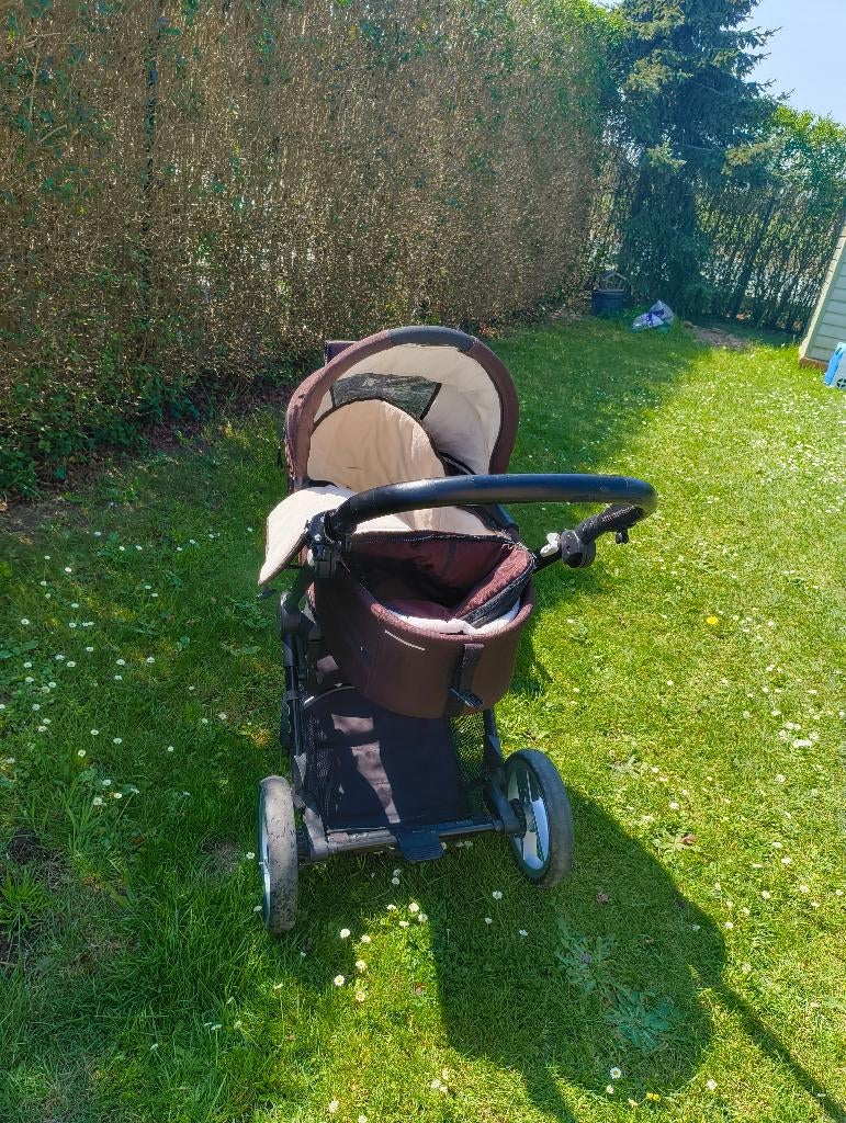 Kinderwagen, Gebruikt, Mutsy, Verstelbare duwstang, Ophalen