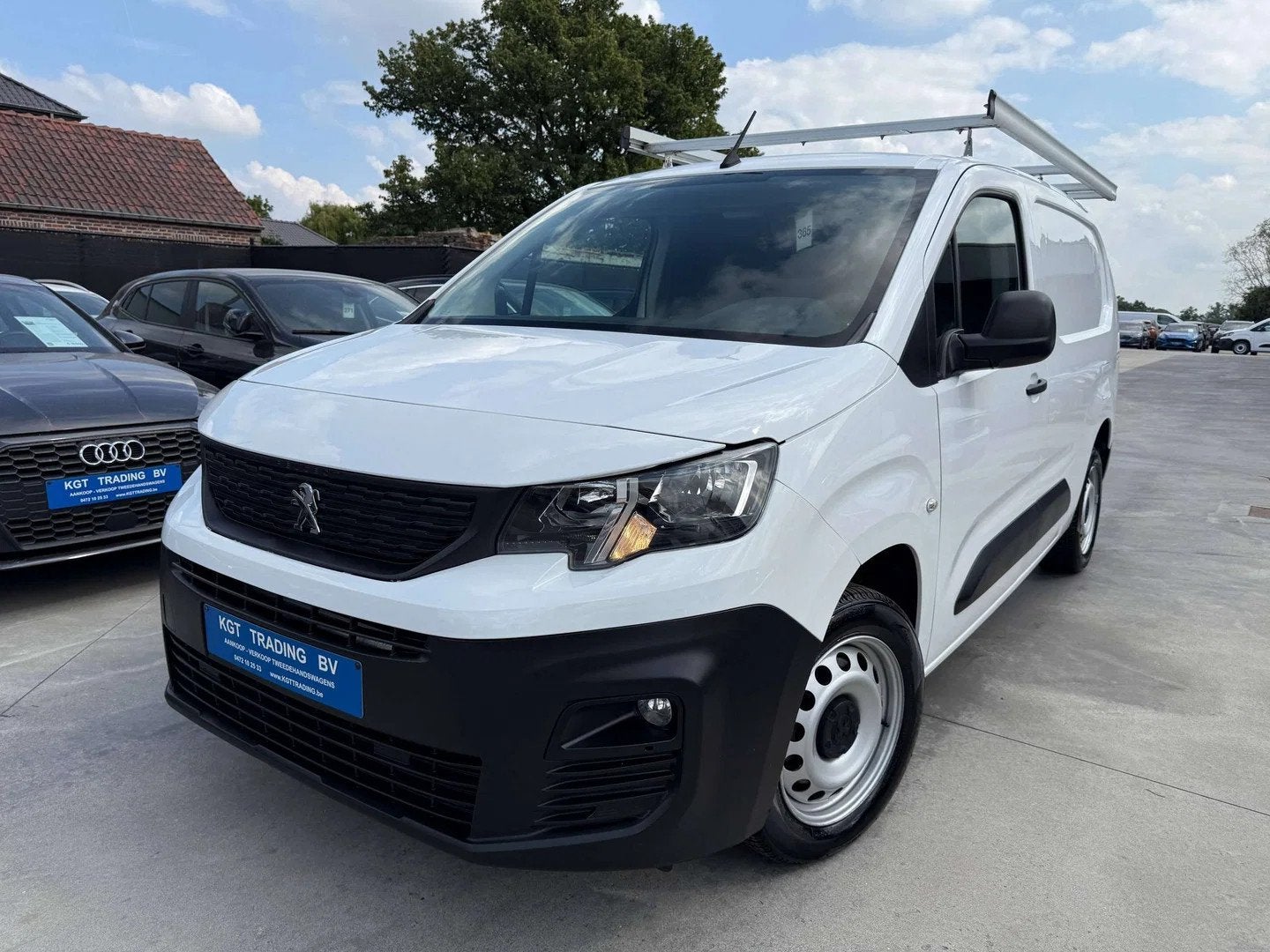 Peugeot Partner 1.6 BLUEHDI L2 100PK DAK-REK BLUETOOTH PARKE, Stof, Gebruikt, 4 cilinders, USB