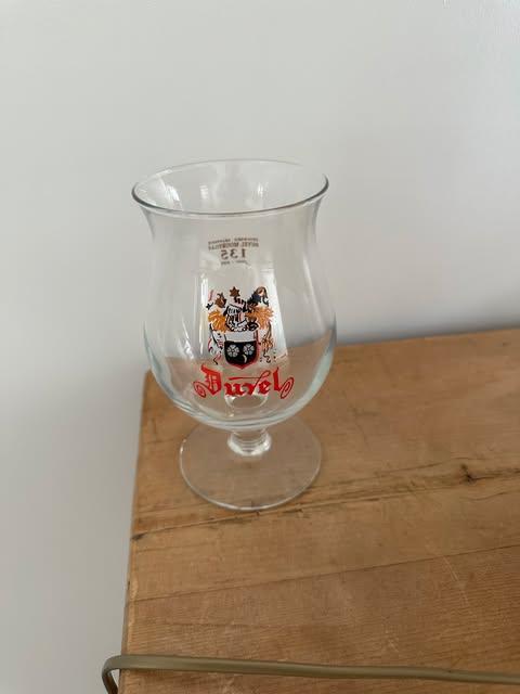 Verre Duvel 135 ans brasserie  Moortgat, Enlèvement ou Envoi, Comme neuf, Verre ou Verres, Duvel