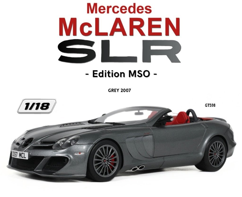 McLaren - Mercedes Édition SLR MSO GT Spirit, Hobby & Loisirs créatifs, Voitures miniatures | 1:18, Enlèvement ou Envoi, Neuf