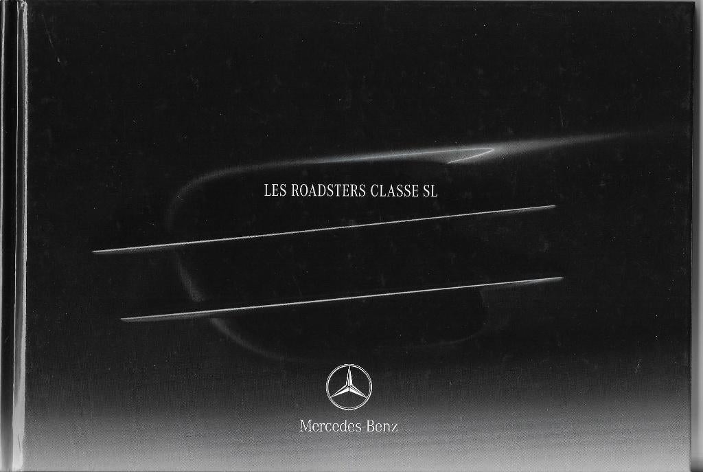 MERCEDES SL 2003,  folder en fabrieksfoto's, Boeken, Ophalen of Verzenden, Zo goed als nieuw, Mercedes