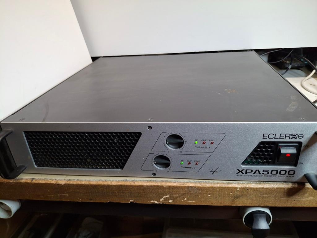 Ecler XPA5000 versterker, Enlèvement