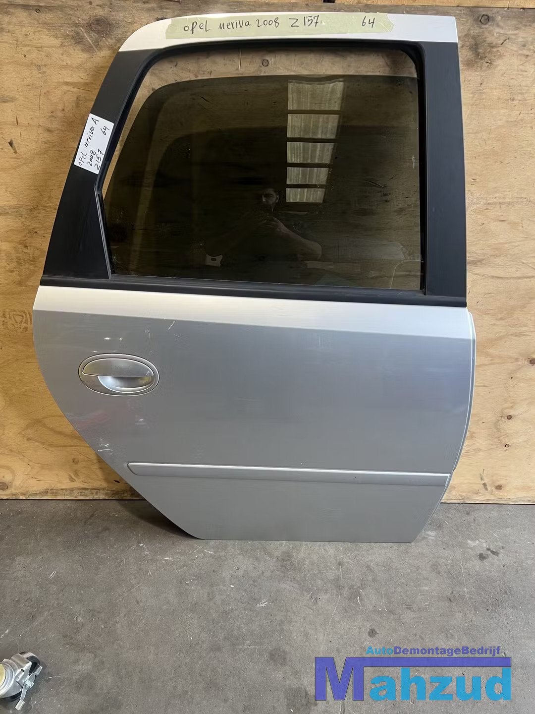 OPEL MERIVA A Zilver Z157 Rechts achter deur portier 2003-20, Auto-onderdelen, Gebruikt, Deur, Kontakt@opel-infoservice.de, Opel