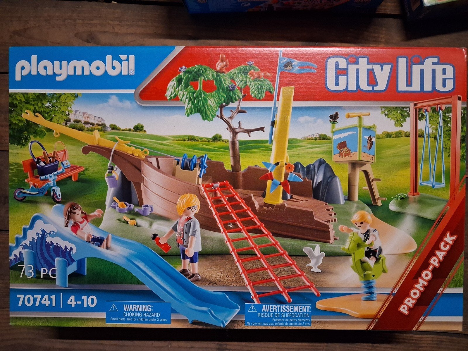 playmobil 70741 NIEUW Speelplaats met scheepswrak, Ophalen, Nieuw, City life, Complete set