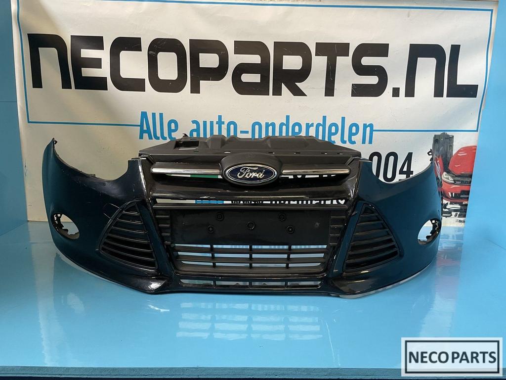 FORD FOCUS MK3 BUMPER VOORBUMPER ORIGINEEL ALLES LEVERBAAR!!, -, Garde-boue, -, -