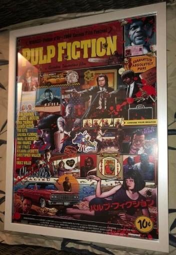 Pulp fiction, Ophalen of Verzenden