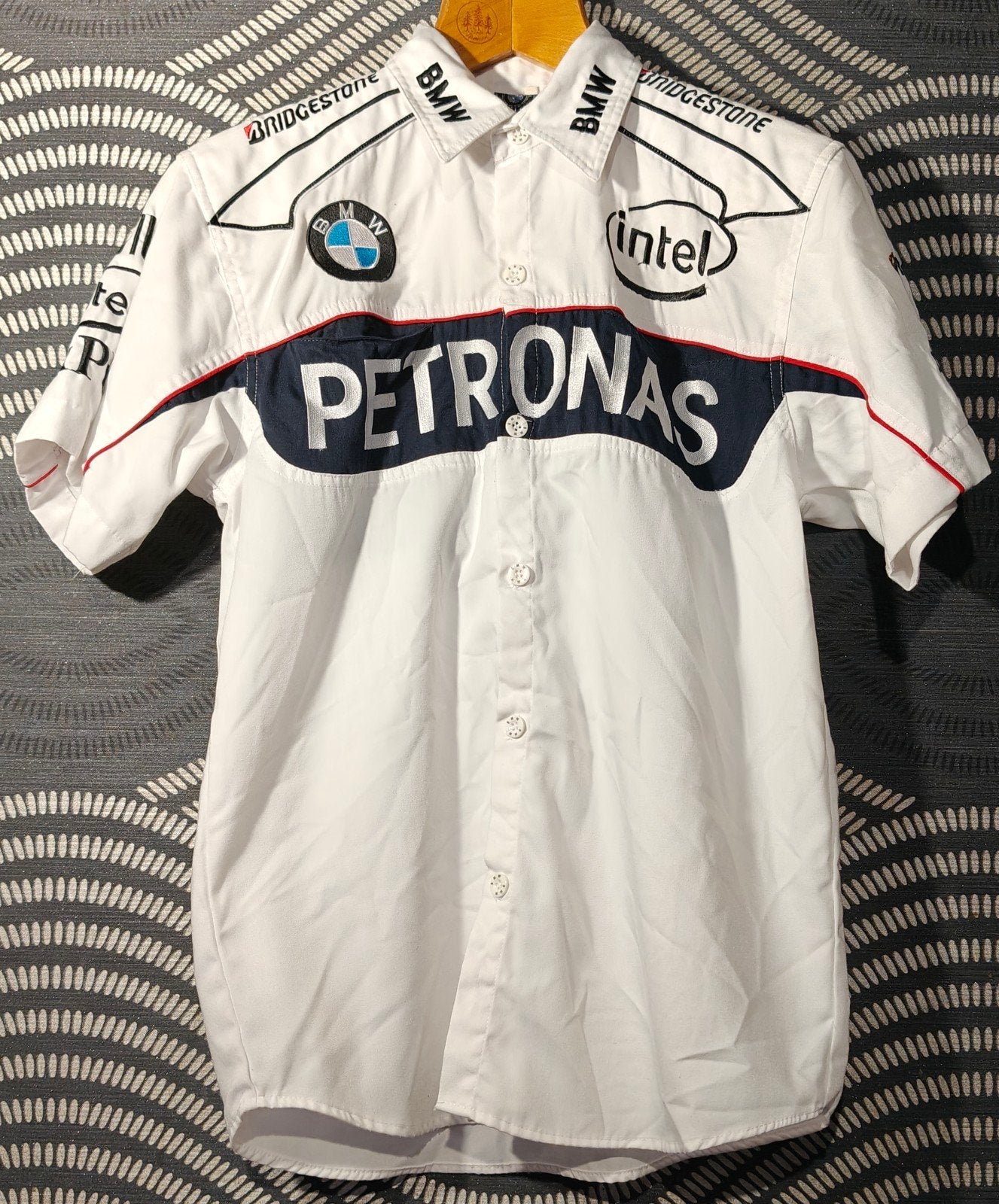 BMW Sauber F1 Team Petronas F1 Motorsportshirt, Ophalen of Verzenden, Zo goed als nieuw