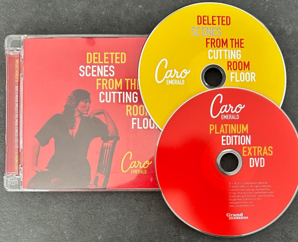 CARO EMERALD - Deleted scenes ( CD & DVD ), Cd's en Dvd's, Verzenden, Zo goed als nieuw