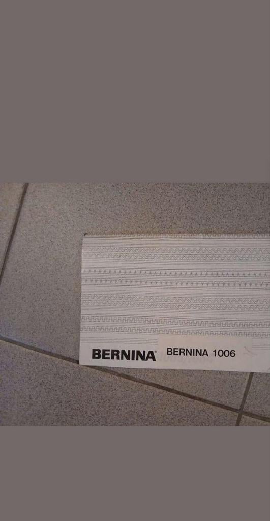Naaimachine bernina 1006, Antiek en Kunst, Ophalen