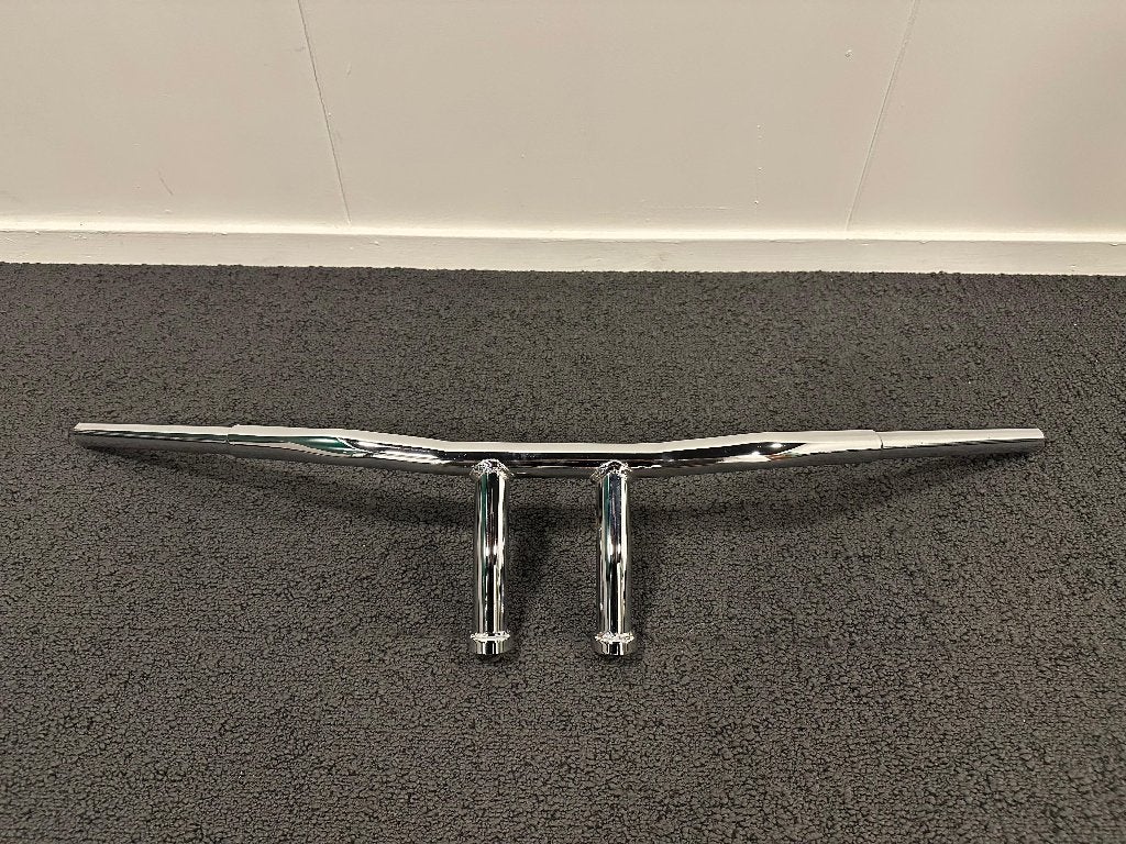 Chrome Motorcycle Handlebars With Twin Risers, Ophalen of Verzenden, Nieuw