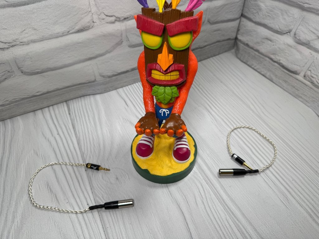 Headphone Adapter Mini XLR to 3.5 Adapter Meze, TV, Hi-fi & Vidéo, Enlèvement, Neuf, Moins de 2 mètres, Autres câbles