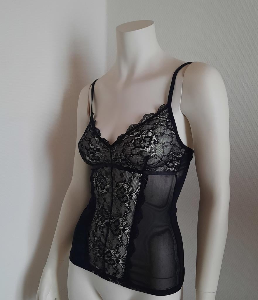 Zeeman lingerie topje "S", Kleding | Dames, Ondergoed en Lingerie, Zeeman, Ophalen of Verzenden, Zwart