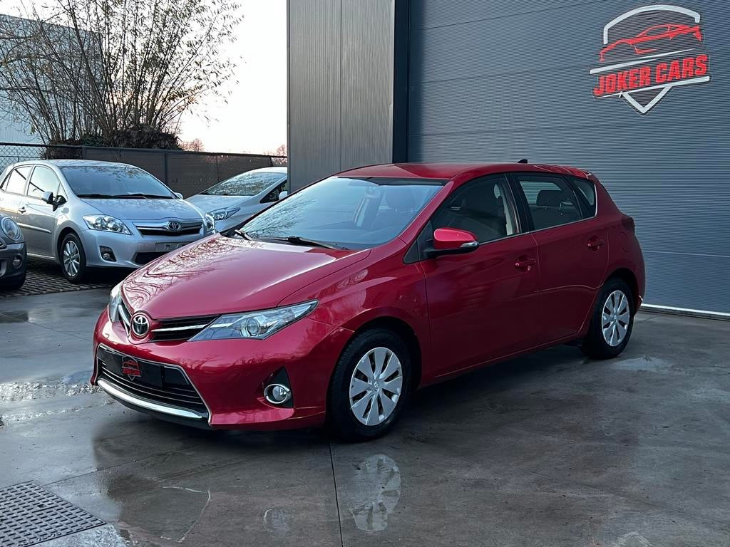 Toyota Auris 1.4D 99gCo2 Navi Airco 1Ste Eigenaar, Autos, Toyota, Rouge, Euro 5, Airbags, Entreprise