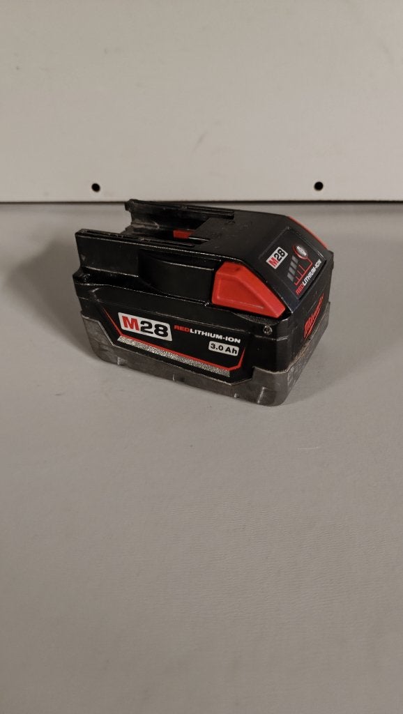 Milwaukee batterij te koop, Ophalen, Gebruikt, Overige typen