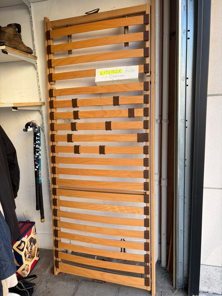 2 Latoflexen voor 1 persoonsbed 90x200, Huis en Inrichting, Ophalen, Gebruikt, 90 cm, Eenpersoons
