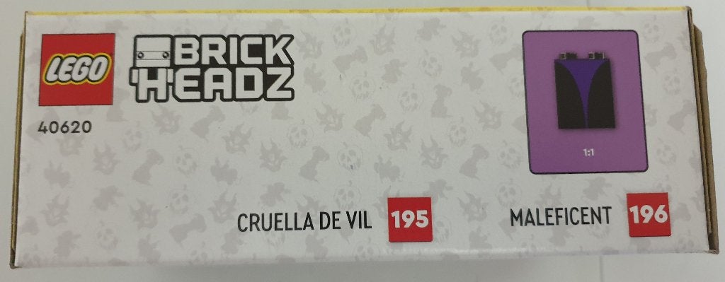 LEGO 40620 Cruella & Maléfique - NEUF ET SCELLÉ, Neuf, Enlèvement ou Envoi, BrickHeadz, Lego