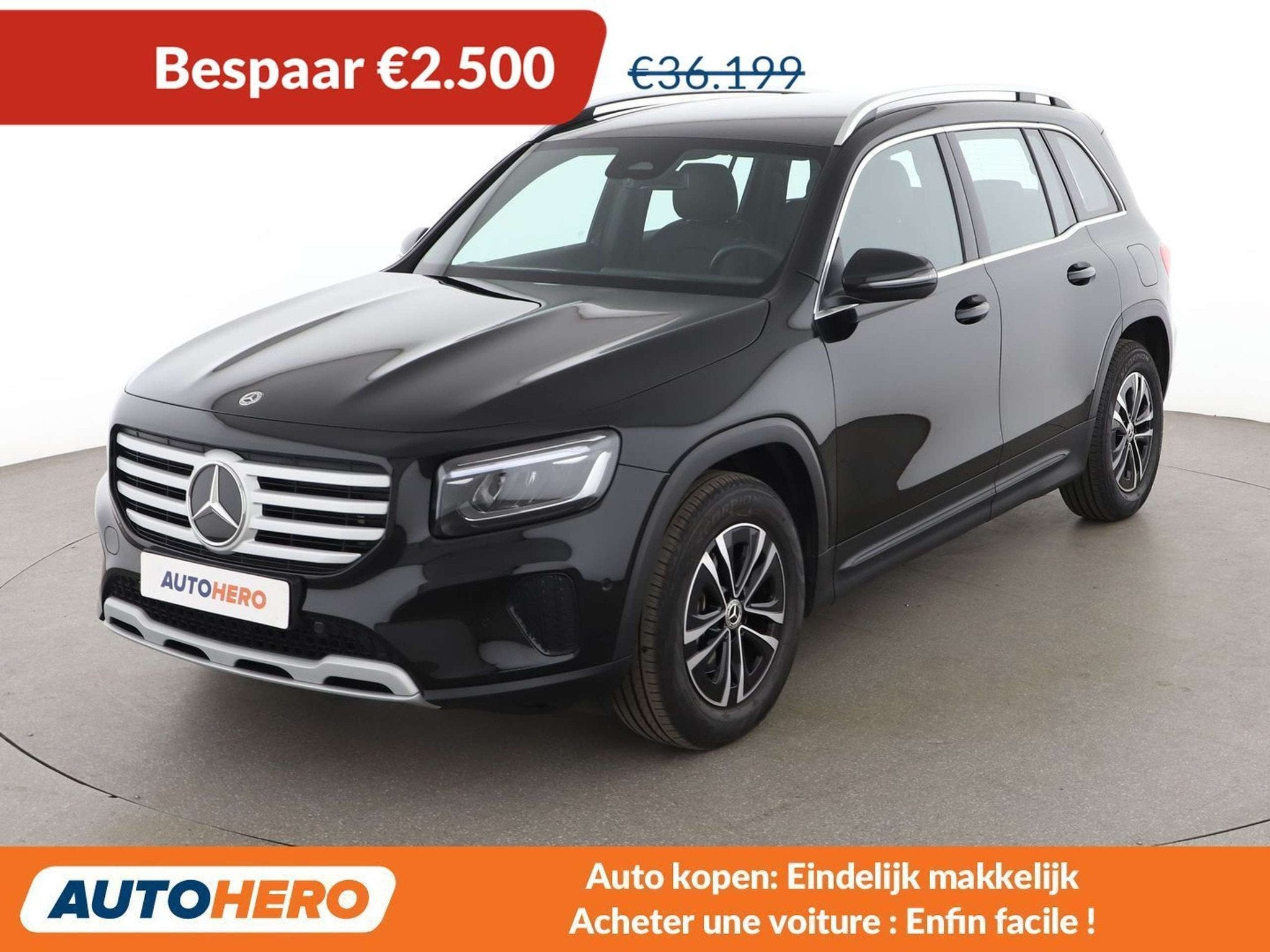 Mercedes-Benz GLB 180 GLB 180 Mild-Hybrid (bj 2024), Auto's, 158 g/km, Gebruikt, Zwart, Lichtsensor