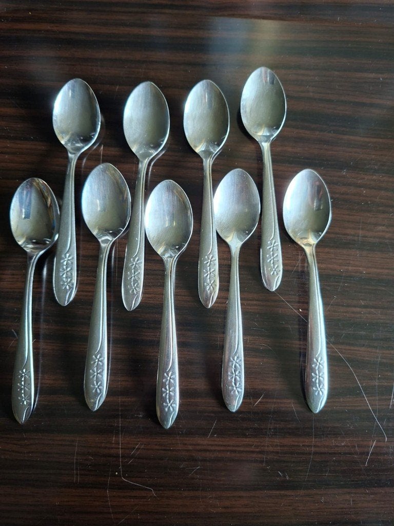Tide kleine koffielepeltjes, Maison & Meubles, Cuisine | Couverts, Couverts individuels, Enlèvement ou Envoi, Utilisé, Autres marques
