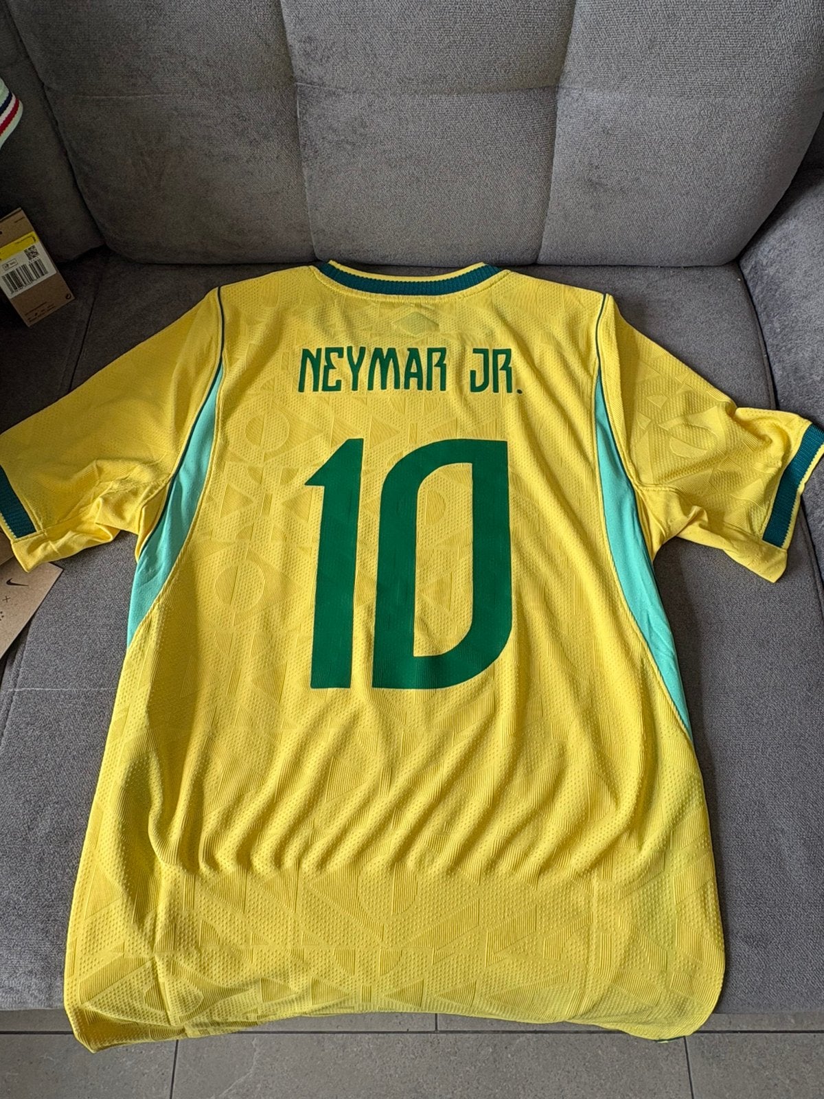 Maillot de la coupe du monde du Brésil flocage Neymar Jr 10, Taille S, Enlèvement ou Envoi, Maillot
