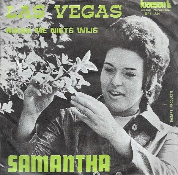 vinylsingle samantha-las vegas----, Cd's en Dvd's, Ophalen of Verzenden, Gebruikt, 7 inch