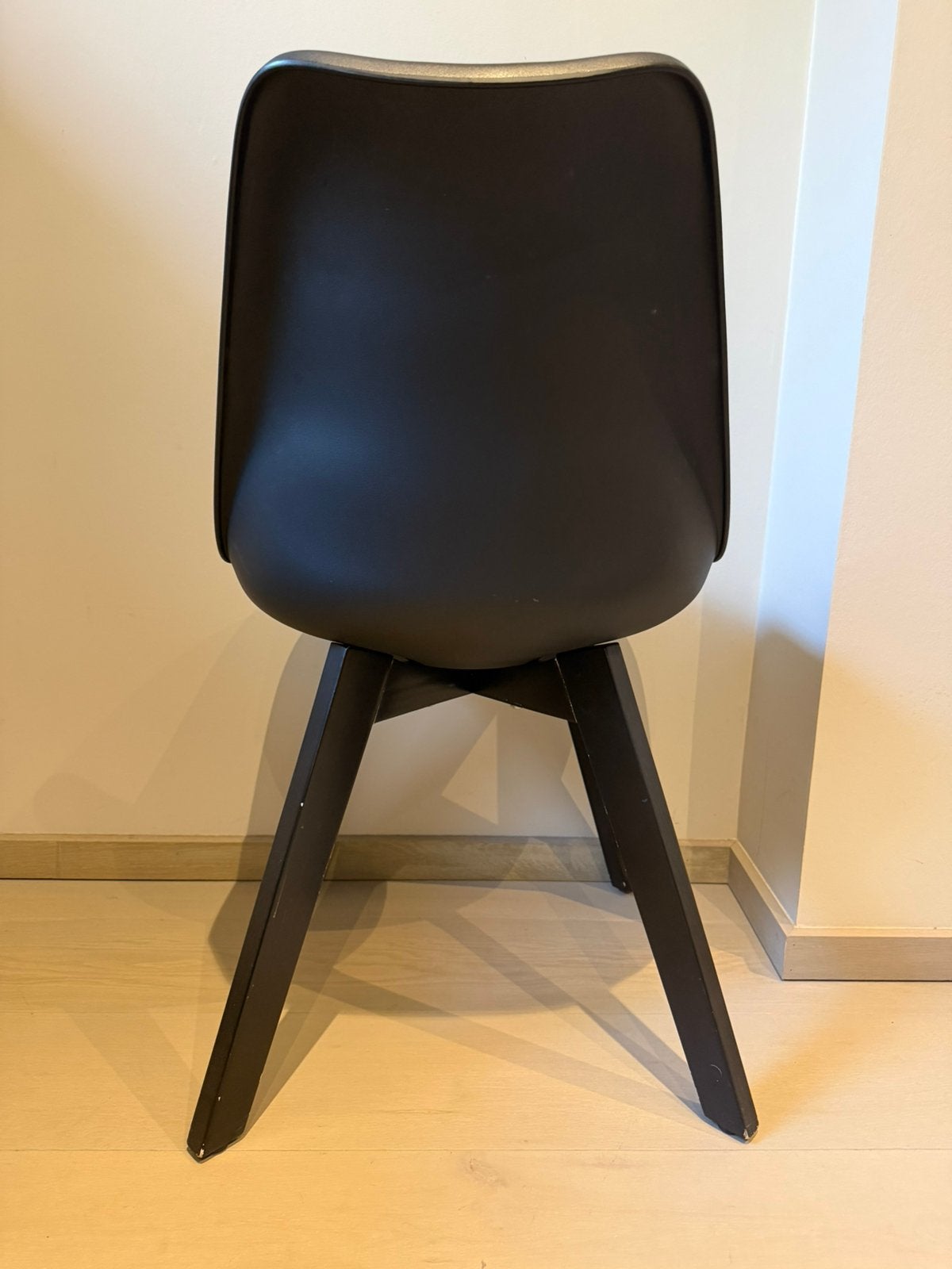 Stoelen zwart, Gebruikt, Zwart, Vier, Ophalen