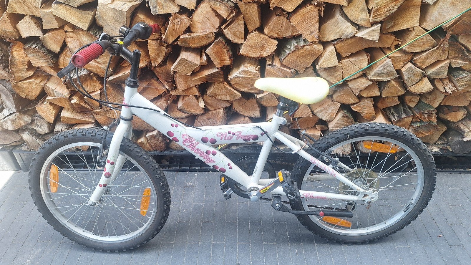 Mountainbike 20 inch, Ophalen