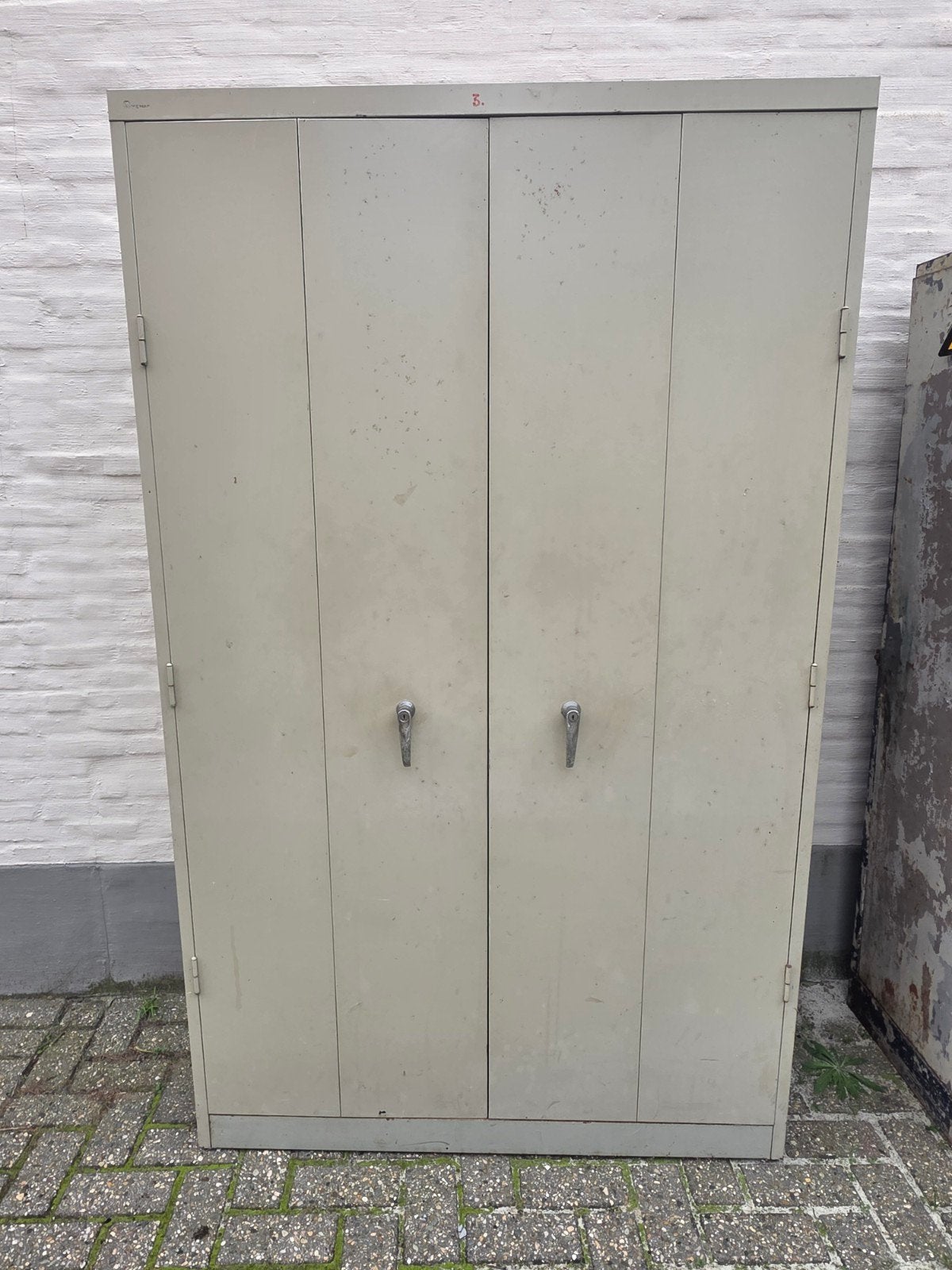 Metalen archiefkasten in gebruikte staat, Huis en Inrichting, Ophalen