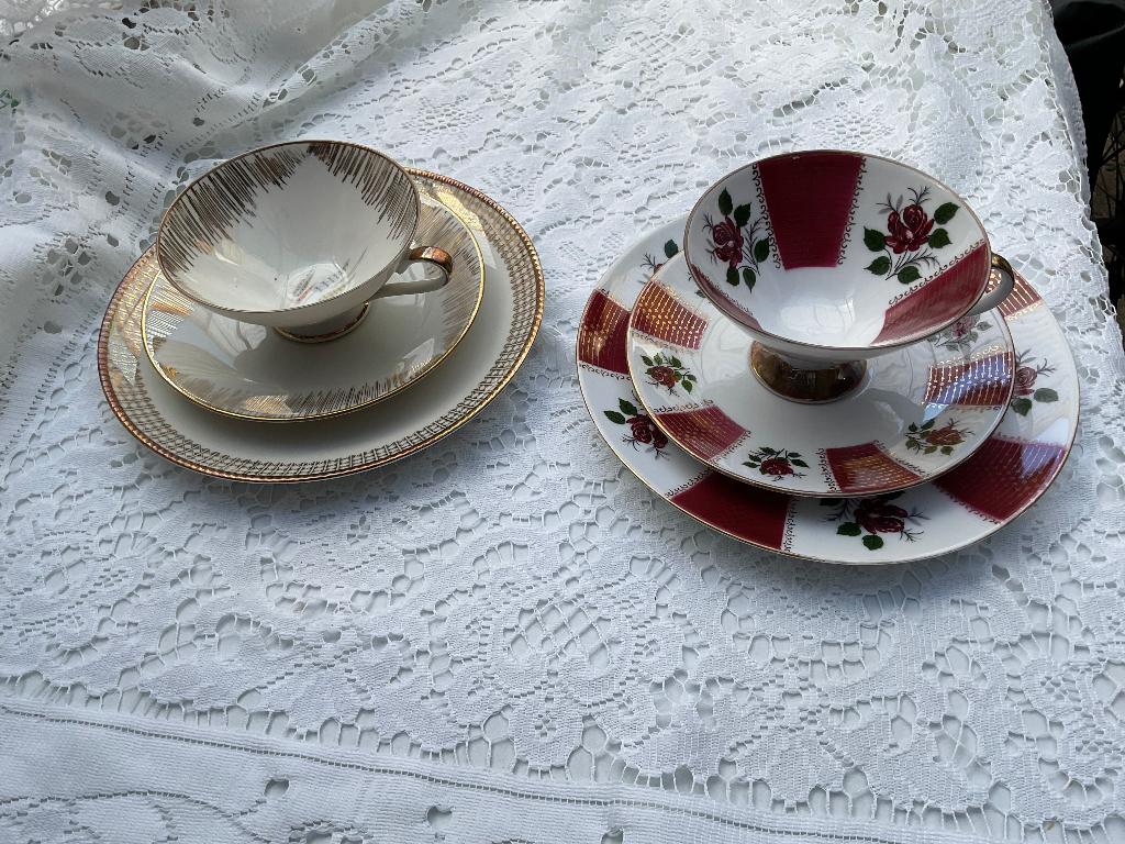 2 prachtige sets van Bavaria, taartsets/ tip Moederdag!, Enlèvement ou Envoi
