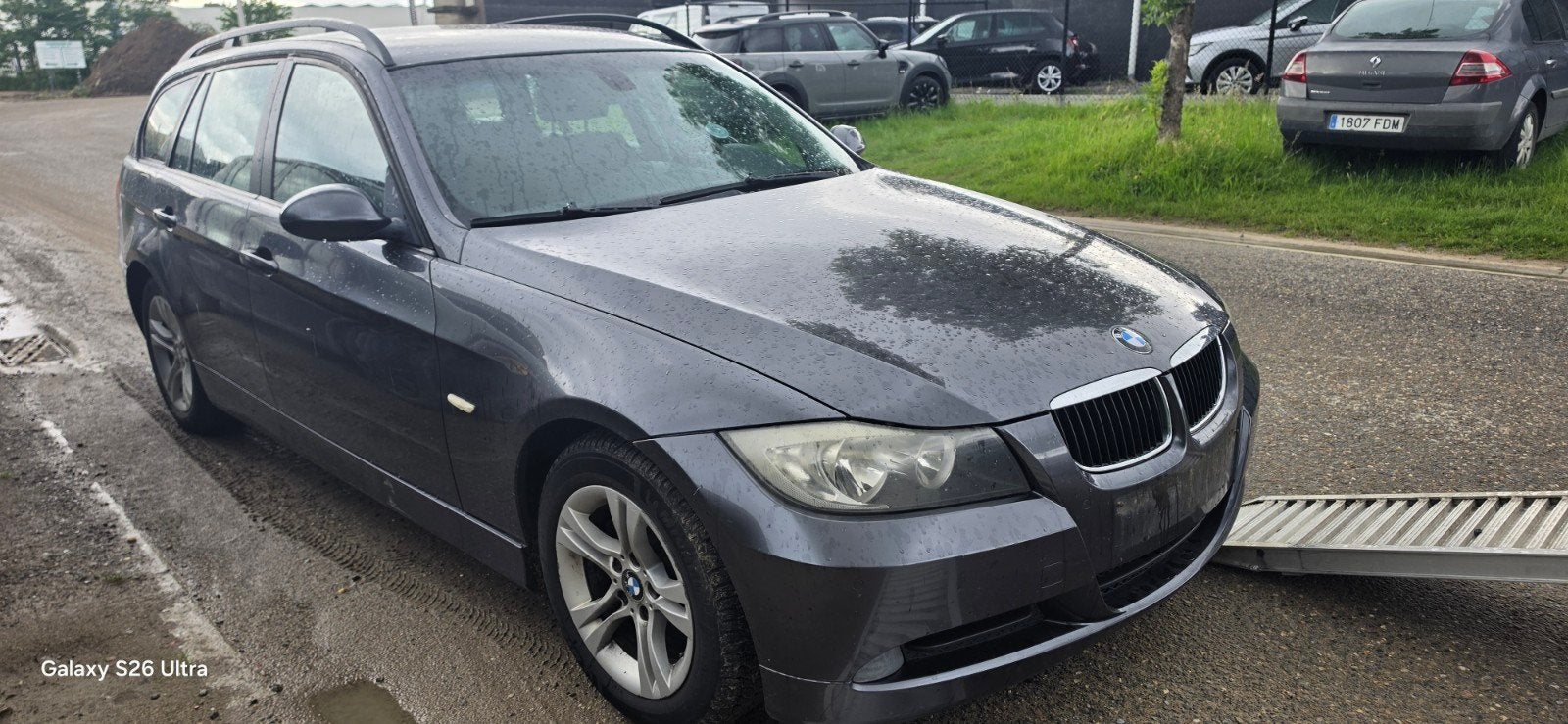 BMW 318D 6Vites BJ2008 Homologuée Euro4, Argent ou Gris, Achat, Entreprise, 5 portes