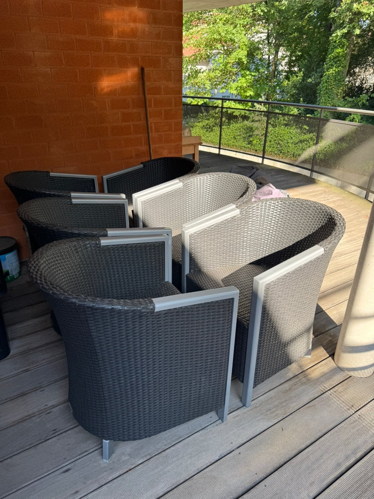 Terras stoelen, Enlèvement, Comme neuf