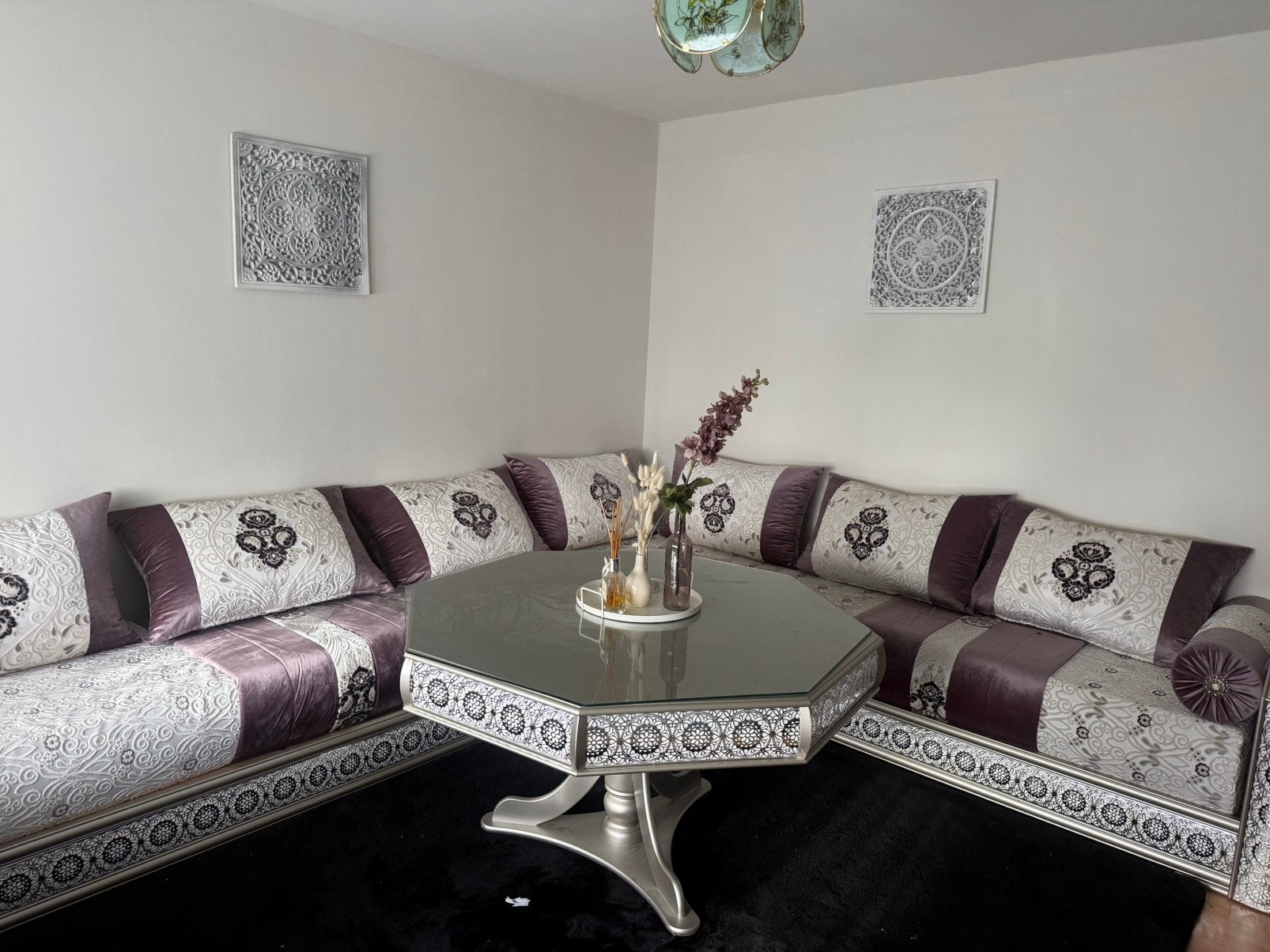 Magnifique salon marocain à vendre, comme neuf !, Maison & Meubles, Canapés | Coins salons complets, Enlèvement, Neuf