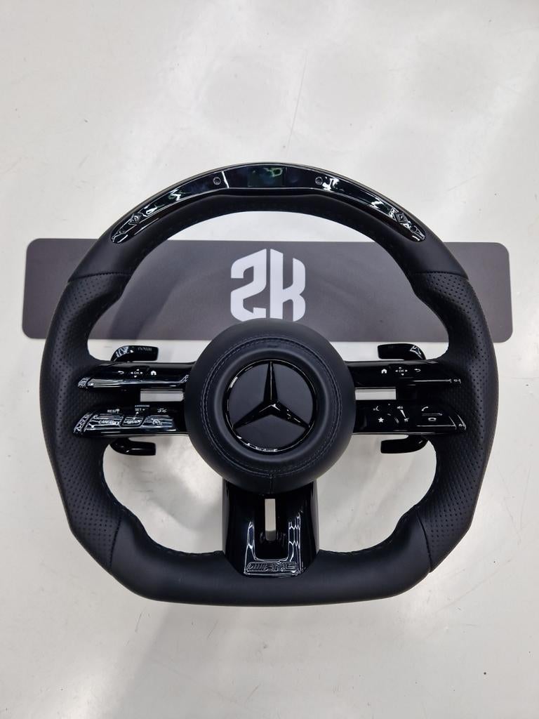 Volant personnalisé Mercedes AMG *NOUVEAU* - Carbone/Cuir/Al, Autos : Pièces & Accessoires, Commande, Mercedes-Benz, Enlèvement ou Envoi