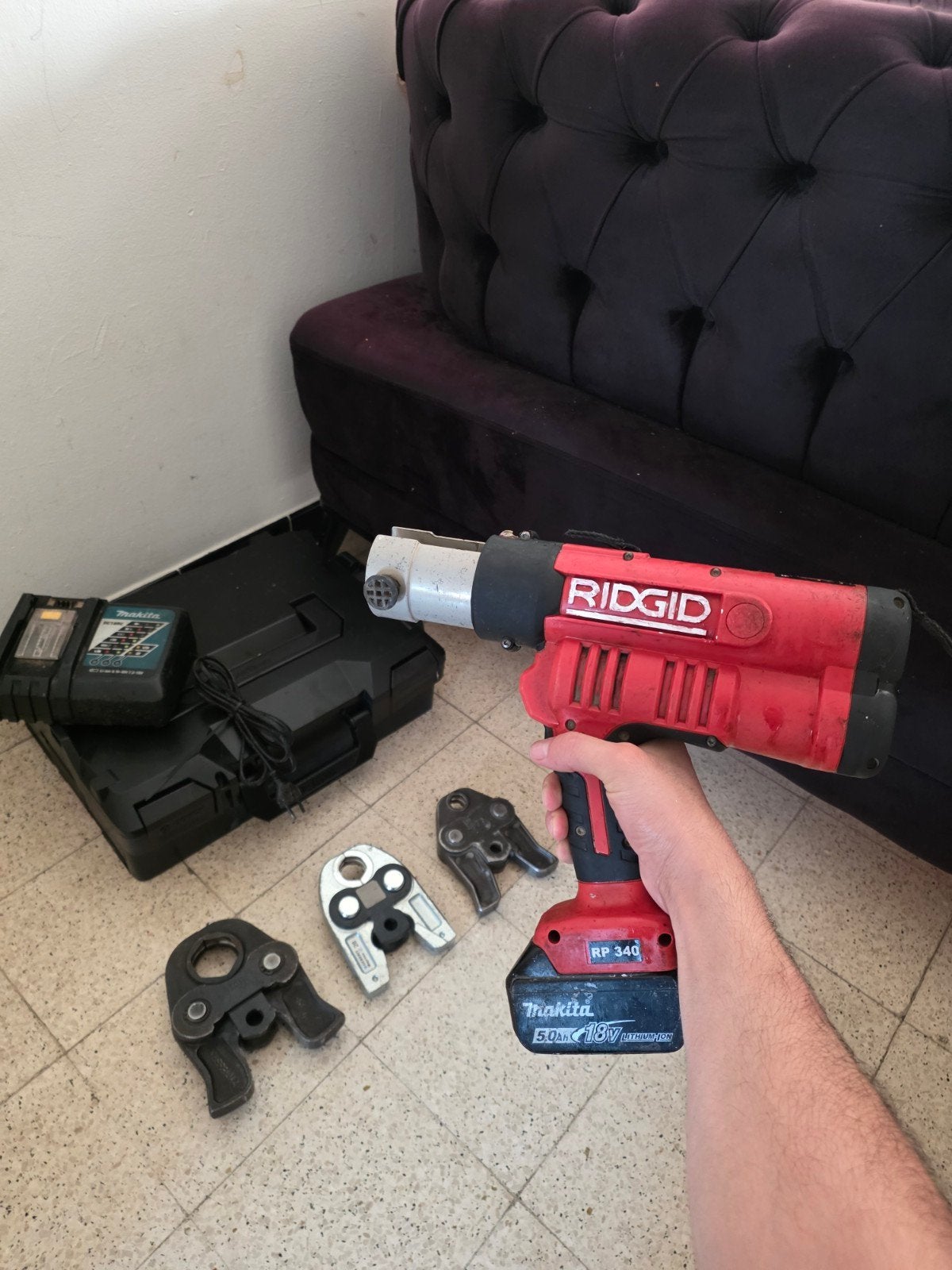 sertisseuse ridgid makita, Enlèvement ou Envoi