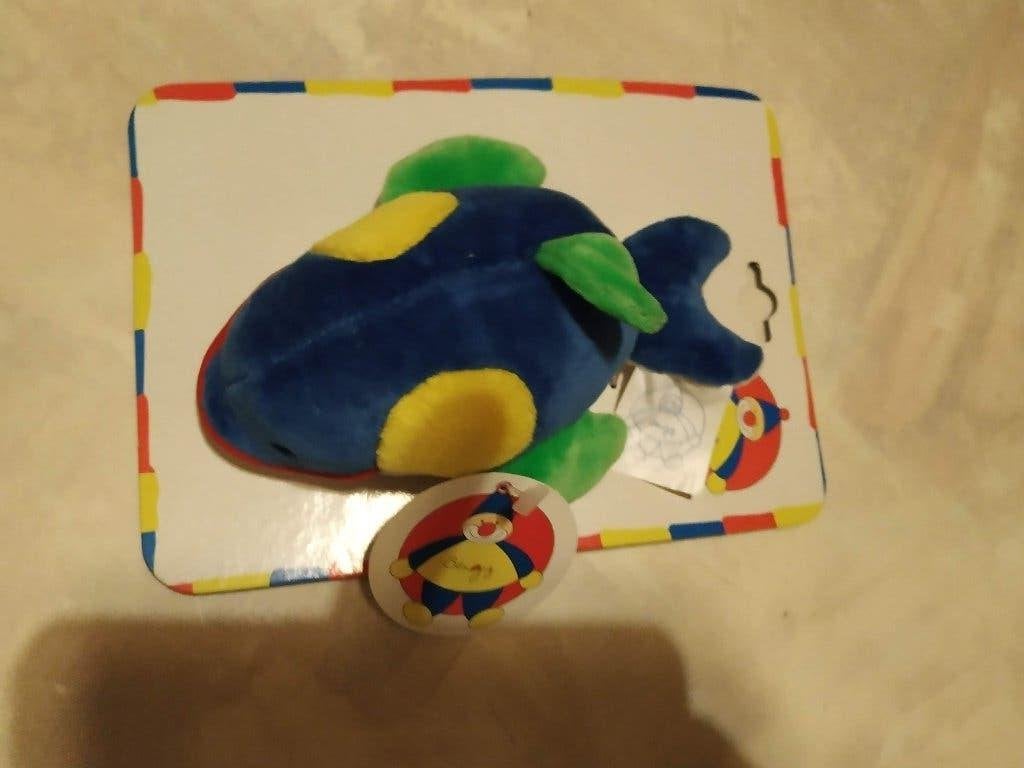 knuffel visje met rammelaar splinternieuw, Ophalen of Verzenden, Nieuw