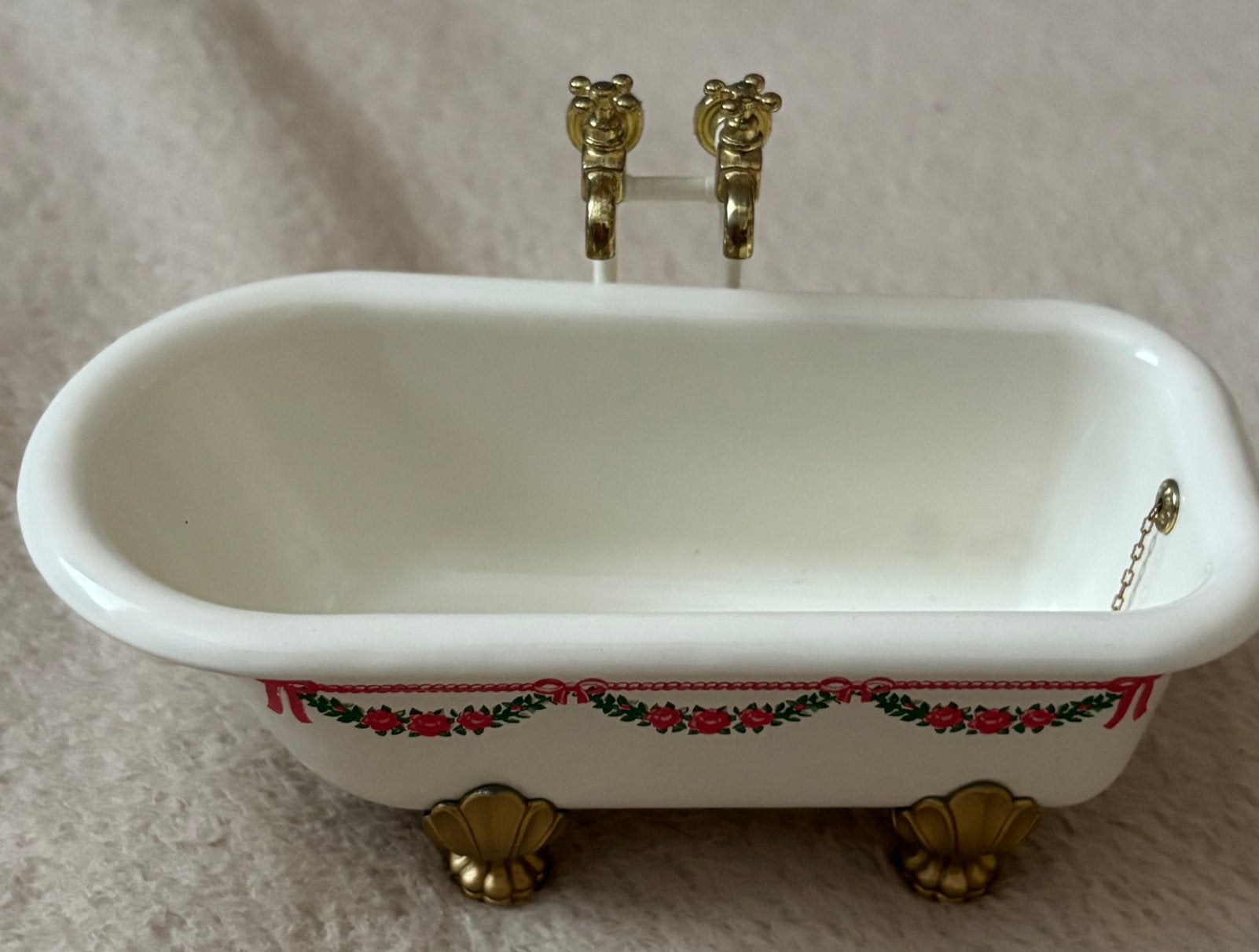 Vintage en poppenhuis bad van Bodo Hennig, Ophalen of Verzenden, Zo goed als nieuw, Poppenhuis