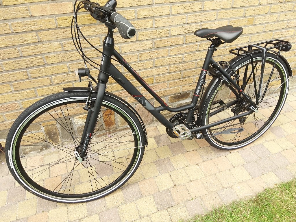 vrouwenfiets minerva, Fietsen en Brommers, Ophalen, Zo goed als nieuw, Overige merken, Versnellingen
