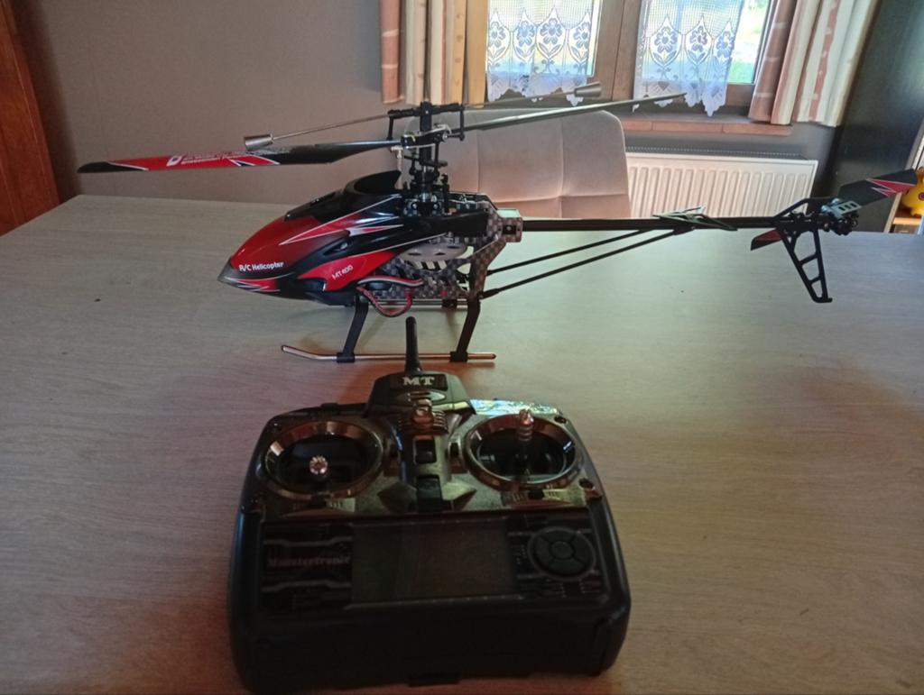 Hélicoptère RC MT400 avec contrôleur, Hobby & Loisirs créatifs, Enlèvement ou Envoi, Utilisé, Électro, Hélicoptère