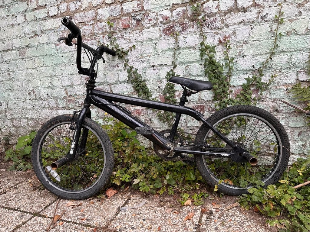 velo big daddy rooster 20" freestyle 360. 4 pegs, noir, Vélos & Vélomoteurs, Frein sur jante, Big daddy, Enlèvement, Utilisé