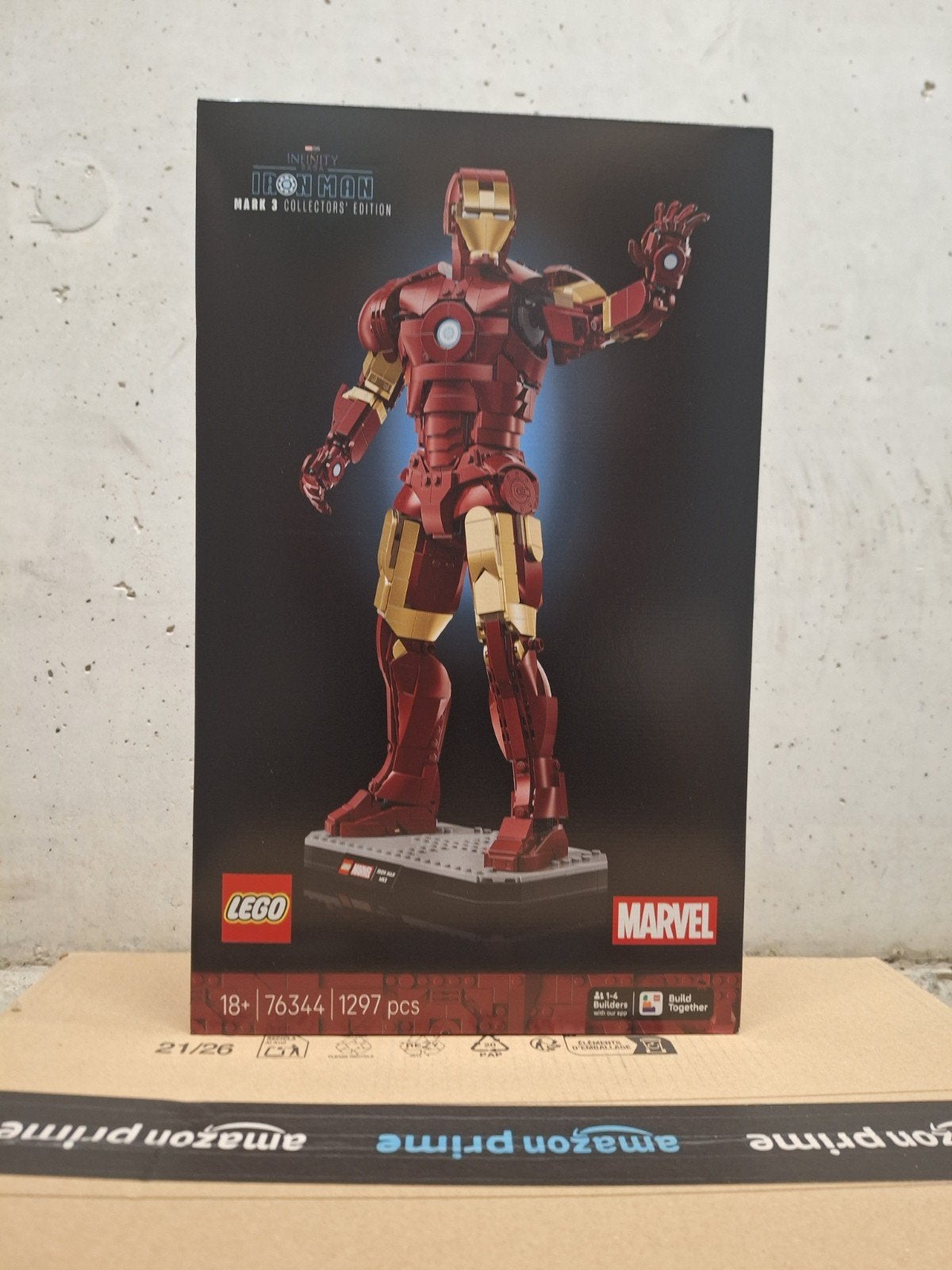 76344 Masque Iron Man 3, Neuf, Enlèvement ou Envoi, Marvel, Lego