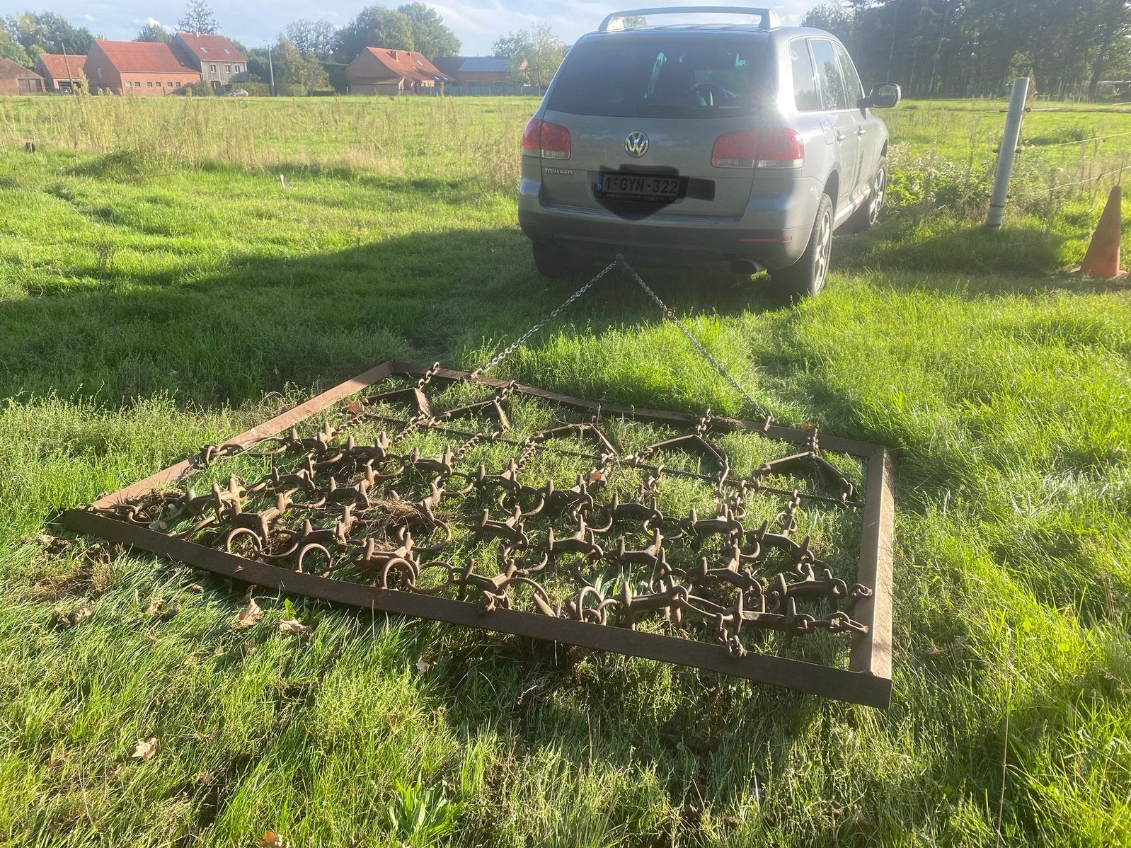Sleep voor weide te slepen, Weidegang