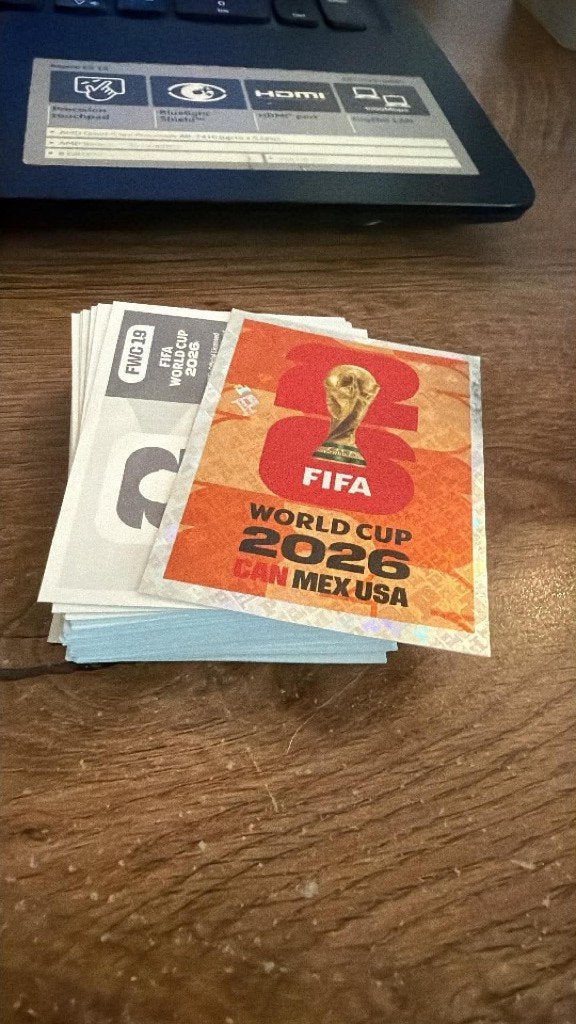 panini wk 2026 Extra stickers - dubbele stickers -, Ophalen of Verzenden, Sticker