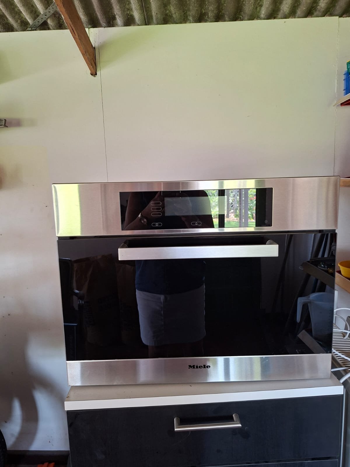 Stoomoven Miele, Elektronische apparatuur, Ophalen, Zo goed als nieuw, Miele, Stoomoven