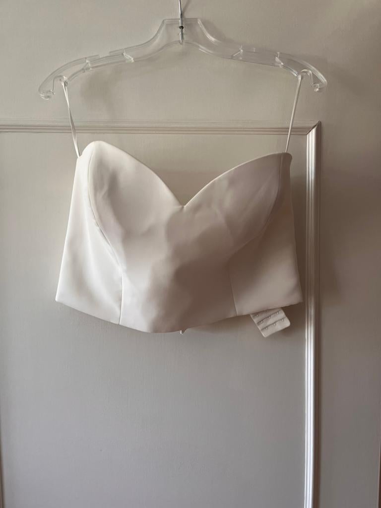 2-delige trouwjurk te koop, Ophalen of Verzenden, Trouwjurk