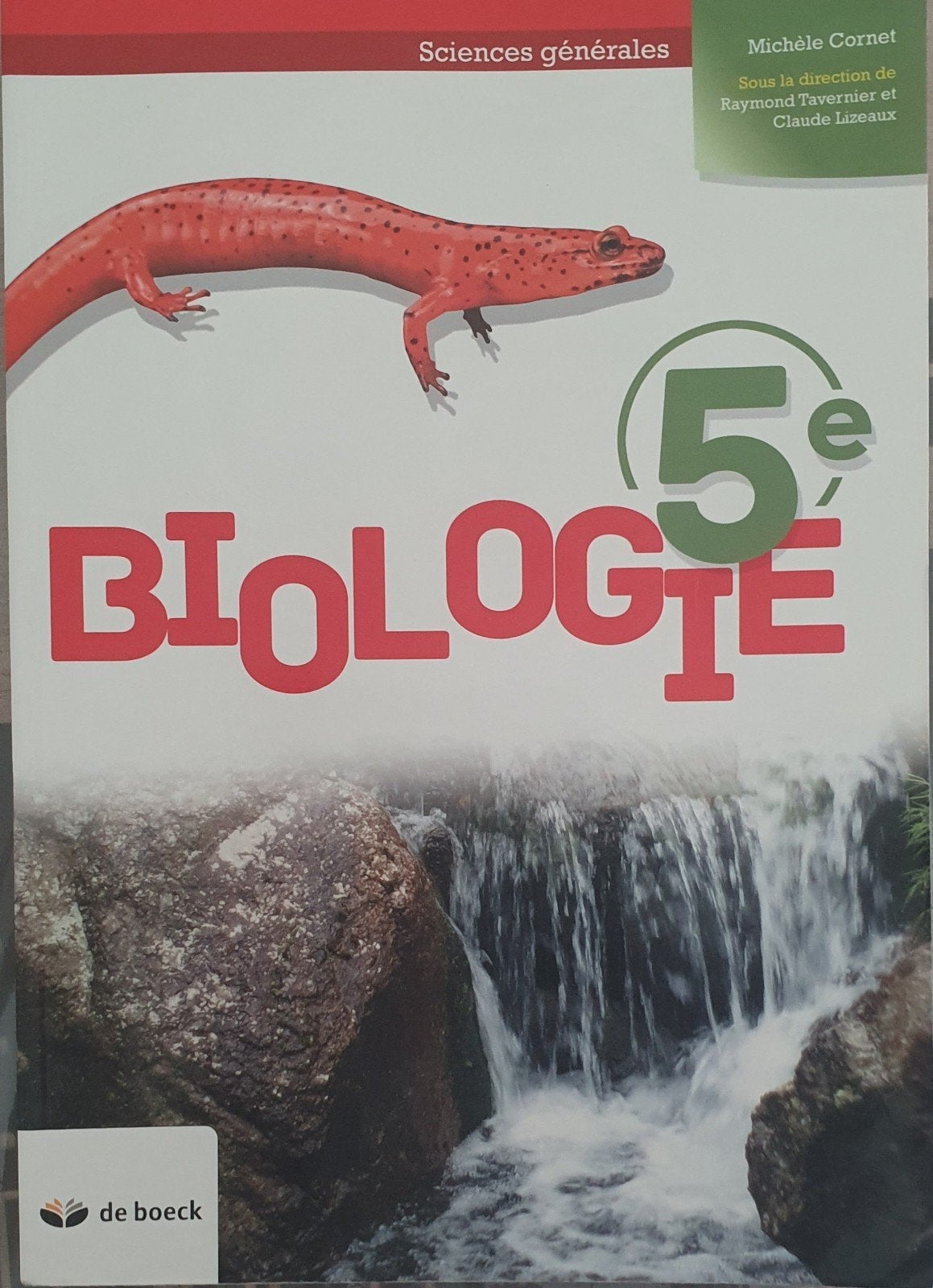 Livre école Biologie 5e ISBN 9782804196714, Livres