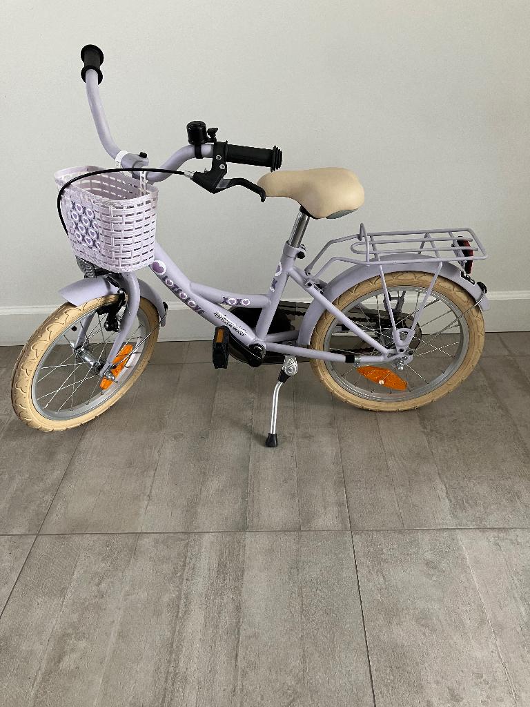 Meisjesfiets BFK 16 inch zo goed als nieuw!, Fietsen en Brommers, Fietsen | Meisjes, Ophalen, BFK, BIKE FUN KIDS, Zo goed als nieuw